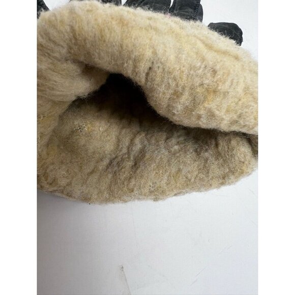 Suede Lined Men’s Gray Green gloves Winter - Picture 10 of 10